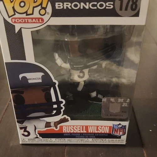 Funko Pop! Vinyl Russell Wilson Denver Broncos NFL Figure 178