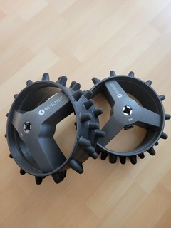 Motocaddy M Series DHC Hedgehog Winter Wheels Black (2018 Models) Used.