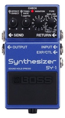BOSS SY-1 Synthesizer Pedal Guitar Bass Synth Effects Compact