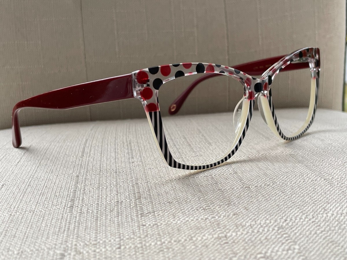 Lulu Guinness Women Glasses Frame Black Tone Eyeglasses Frame only Lulu Guinness L236 Eyeglasses | FramesDirect.com main image 3
