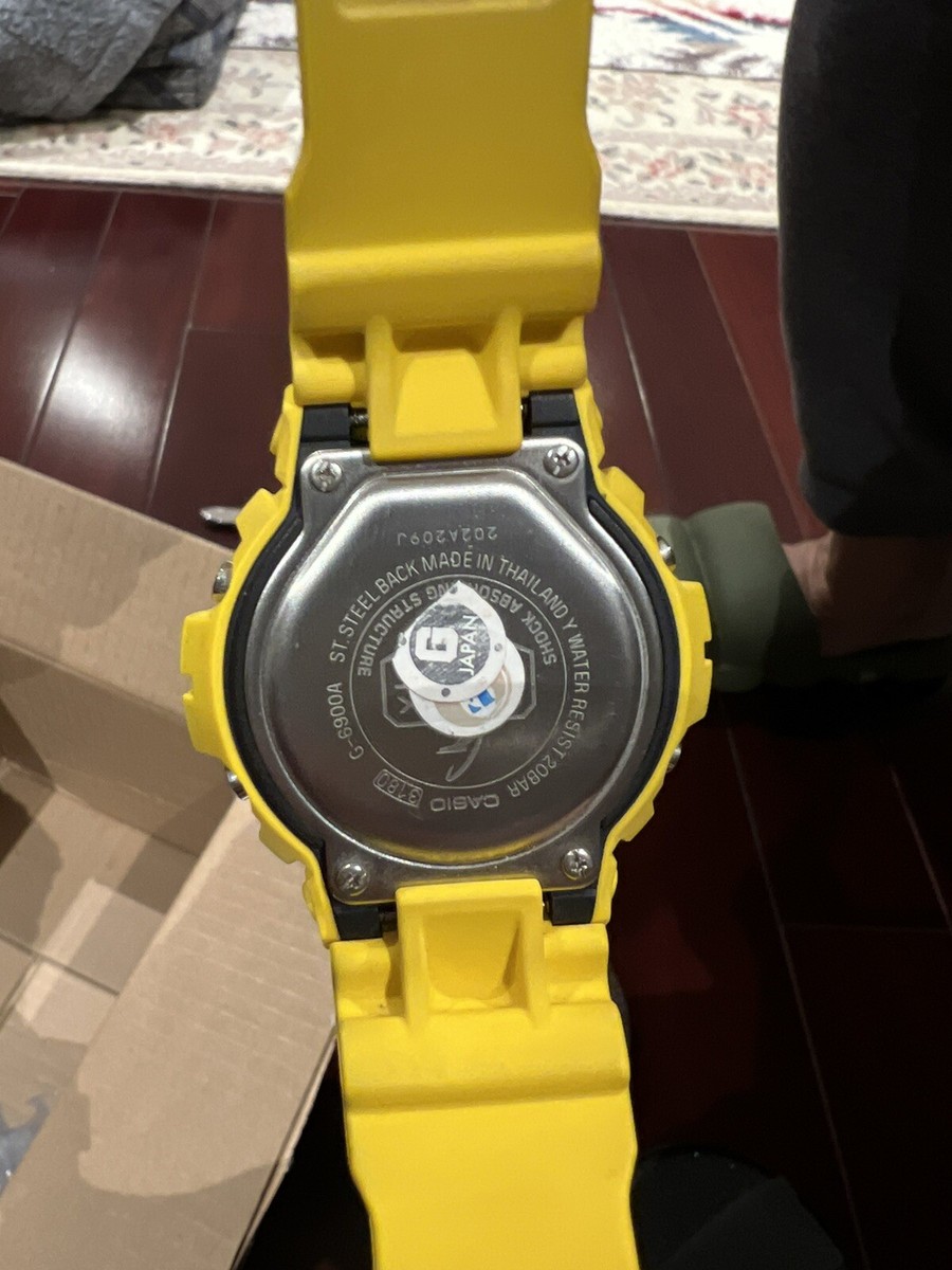 CASIO G-Shock G Shock G6900A-9 Tough Solar Yellow Limited CASIO G-Shock G Shock G6900A-9 Tough Solar Yellow Limited