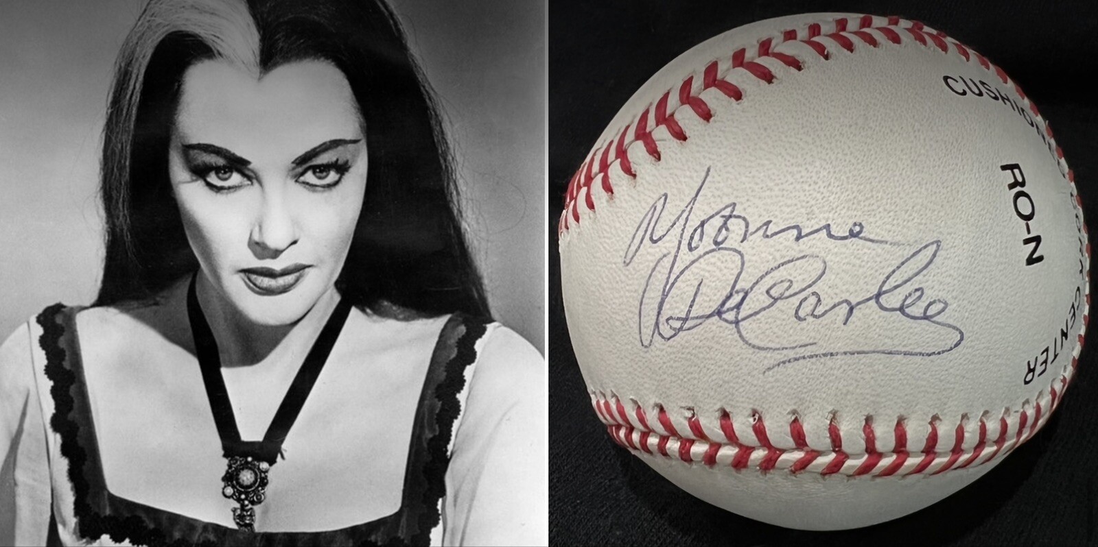 RARE Yvonne De Carlo D.2007 ACTRESS PSA/DNA “The Munsters” Signed