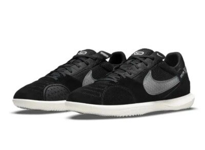 Nike Streetgato Black White Indoor Soccer Shoes DC8466-010