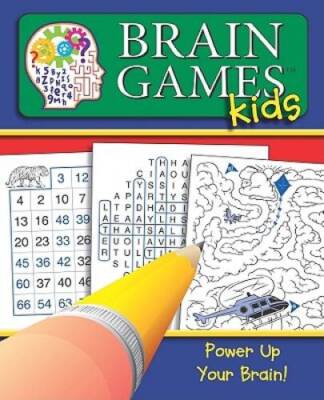 Brain Games for Kids #1 (Brain Games Kids) - Spiral-bound - GOOD