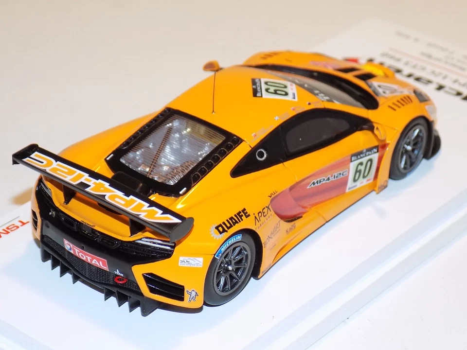 1/43 真比例模型 TSM McLaren MP 412C GT 24 H 水疗汽车 #60 TSM124375 — 第 2/3 张图片