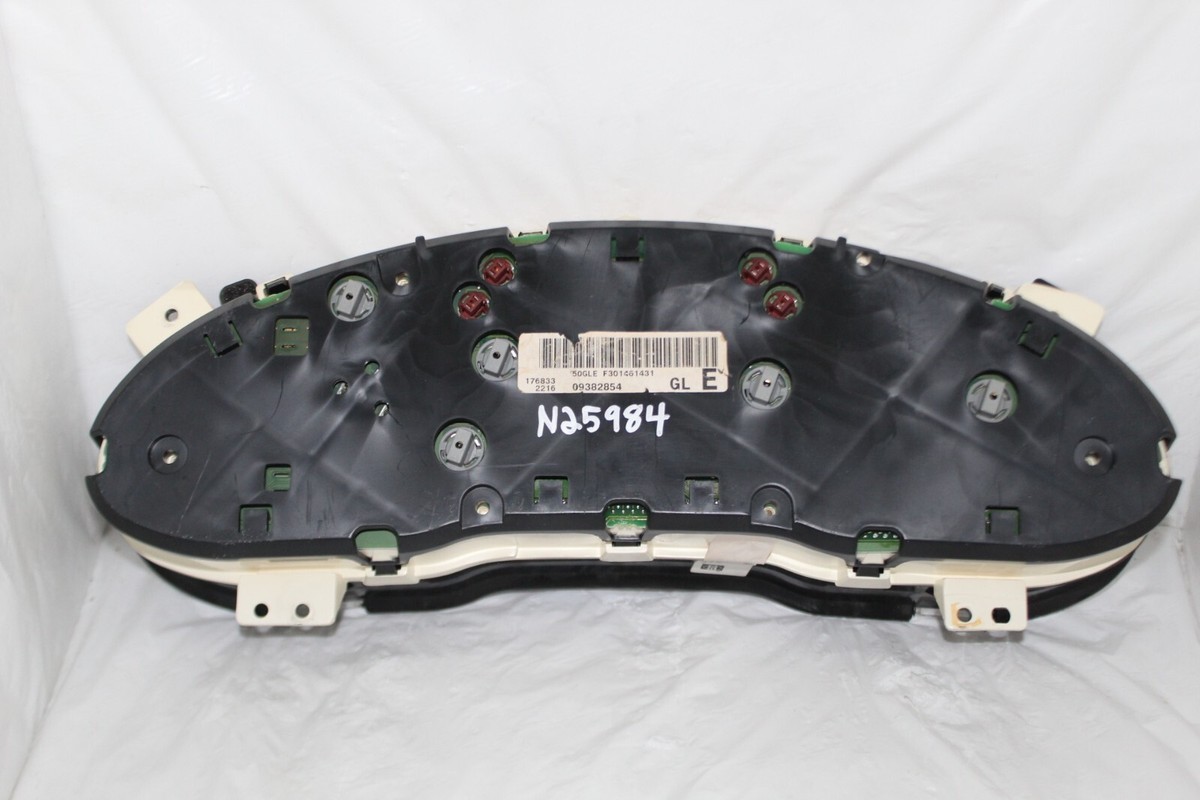 1999-2005 Buick Century Speedometer Cluster ID 9382854 for sale