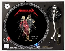 Metallica Justice for Al - 7"-12" DJ slipmat slip mat LP turntable record player