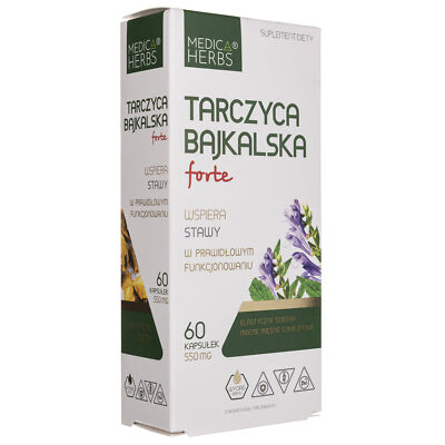 Medica Herbs Baikal Schilddrüse Forte 550 mg 60 Kapseln