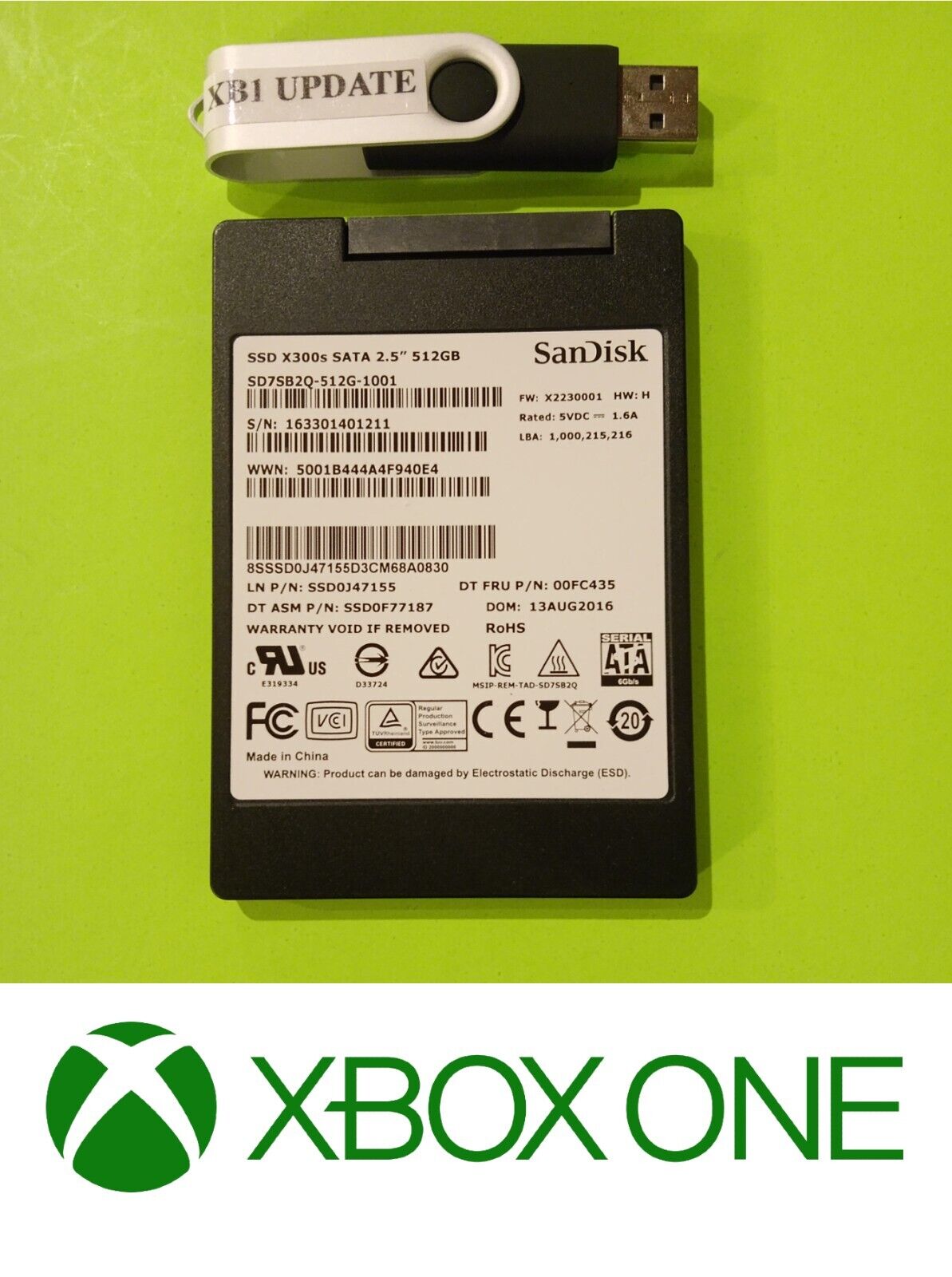 500GB SSD Xbox 360 Rgh/jtag Only College Football Revamped 20.1 Hard drive  Only