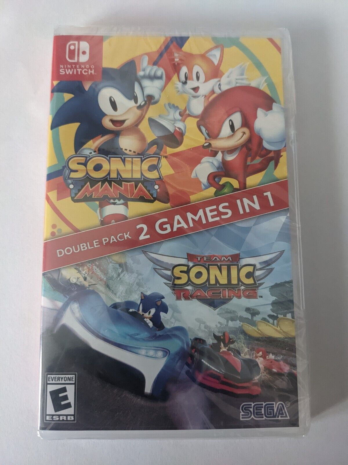 Sonic Mania + Team Sonic Racing Switch