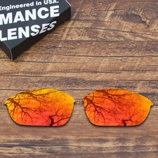 KEYTO Polarized Replacement Lenses for-Oakley Half Jacket 2.0 Orange Red