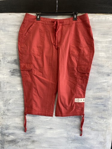Capri Pants, 16W 20W 24W - Cranberry | eBay