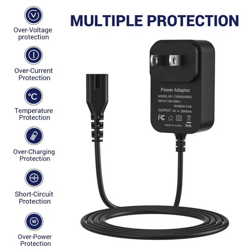 Replacement Charger Cord For Wahl Cordless Magic Clip 8148/8504/2245/1919 New