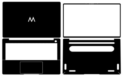 Carbon Vinyl Sticker Skin Cover for Huawei WIKO Hi Matebook 14 MASH-16 Laptop
