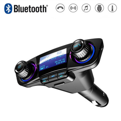 12V Bluetooth Handsfree Car Kit FM Transmitter Radio MP3 Player