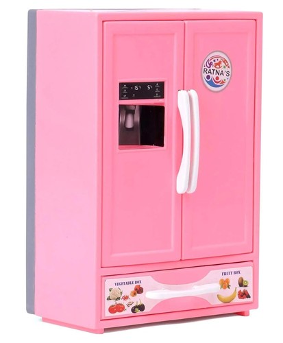 Miniature Plastic Toy Refrigerator &Toy Cooker (combo of 2 for kids) - 第 4/9 張圖片