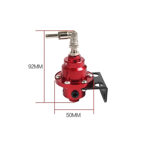 Universal Adjustable Fuel Pressure Regulator Type with Gauge and Instructions - Picture 2 of 22