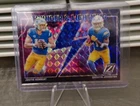 2023 Panini Zenith Football Blue Justin Herbert / Quentin Johnston #14