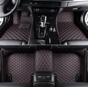 Tapis de plancher de voiture sur mesure pour KIA Seltos 2019-2027 Mode Intérieur Cuir auto
