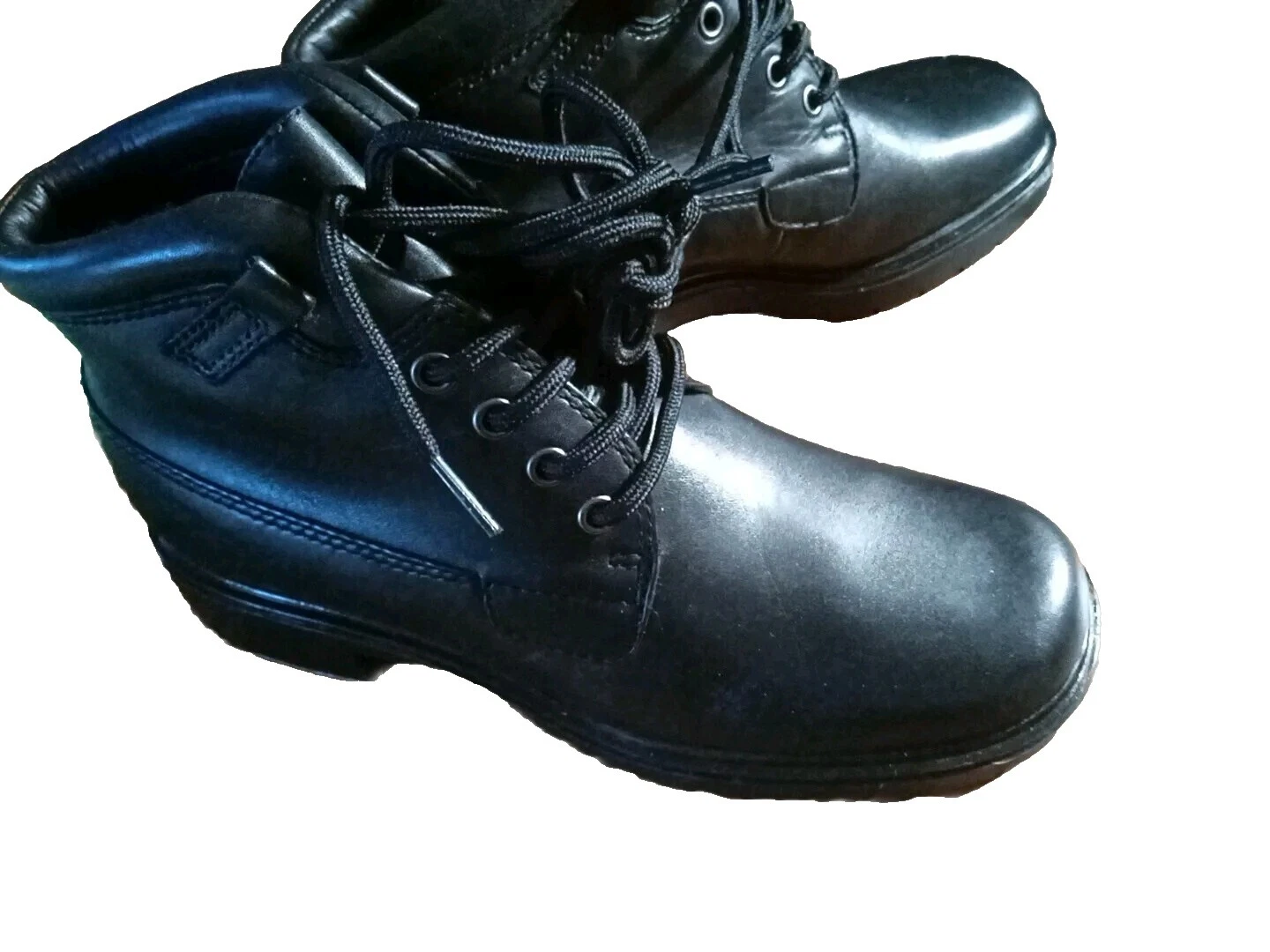 Черные кожаные сапоги Nicole Miller верх для женщин