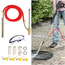 Pressure Washer Sandblasting Kit 5000 PSI Wet Sandblaster Attachment