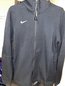 Nike $90 para hombre Showtime Cremallera Completa Sudadera Negra Dri Fit  Baloncesto 930561-010 M L | eBay