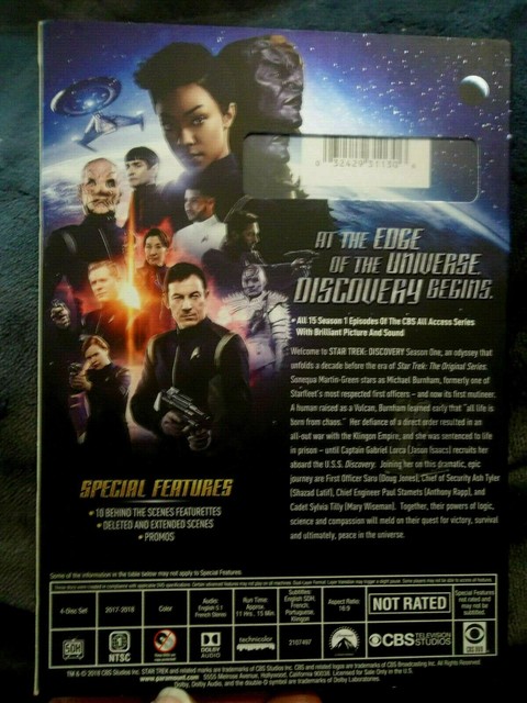 Star Trek Discovery Season One DVD 2018 NEW Sealed EBay