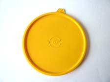 Vintage Tupperware #227-23 Replacement Lid Size C (Yellow)