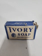 Vintage 1940's IVORY SOAP Bar In Original Wrapper - Medium Size