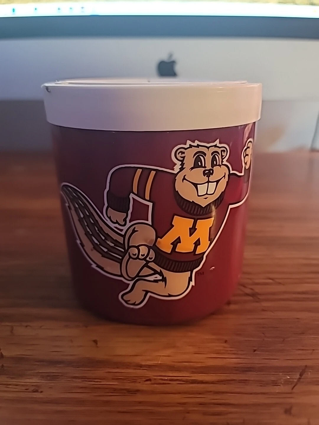 Vintage The Fridge Minnesota Gophers Freezable Drink Cooler NCAA Licensed