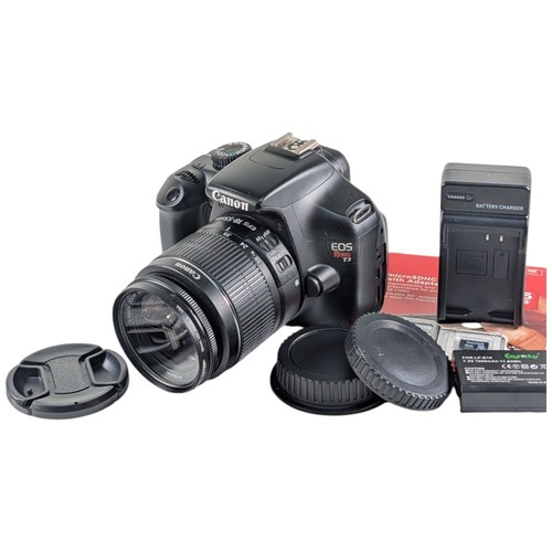 Canon EOS Rebel T3 Digital SLR Camera w/ EF-S 18-55mm IS II Lens, 16GB SD *READ