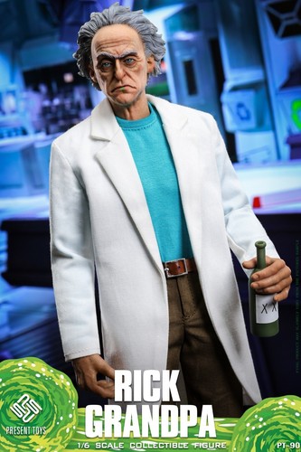 Presale PRESENT TOYS PT-sp90 1/6 Rick Grandpa 12" Male Action Figure Model Toy - Picture 4 of 15