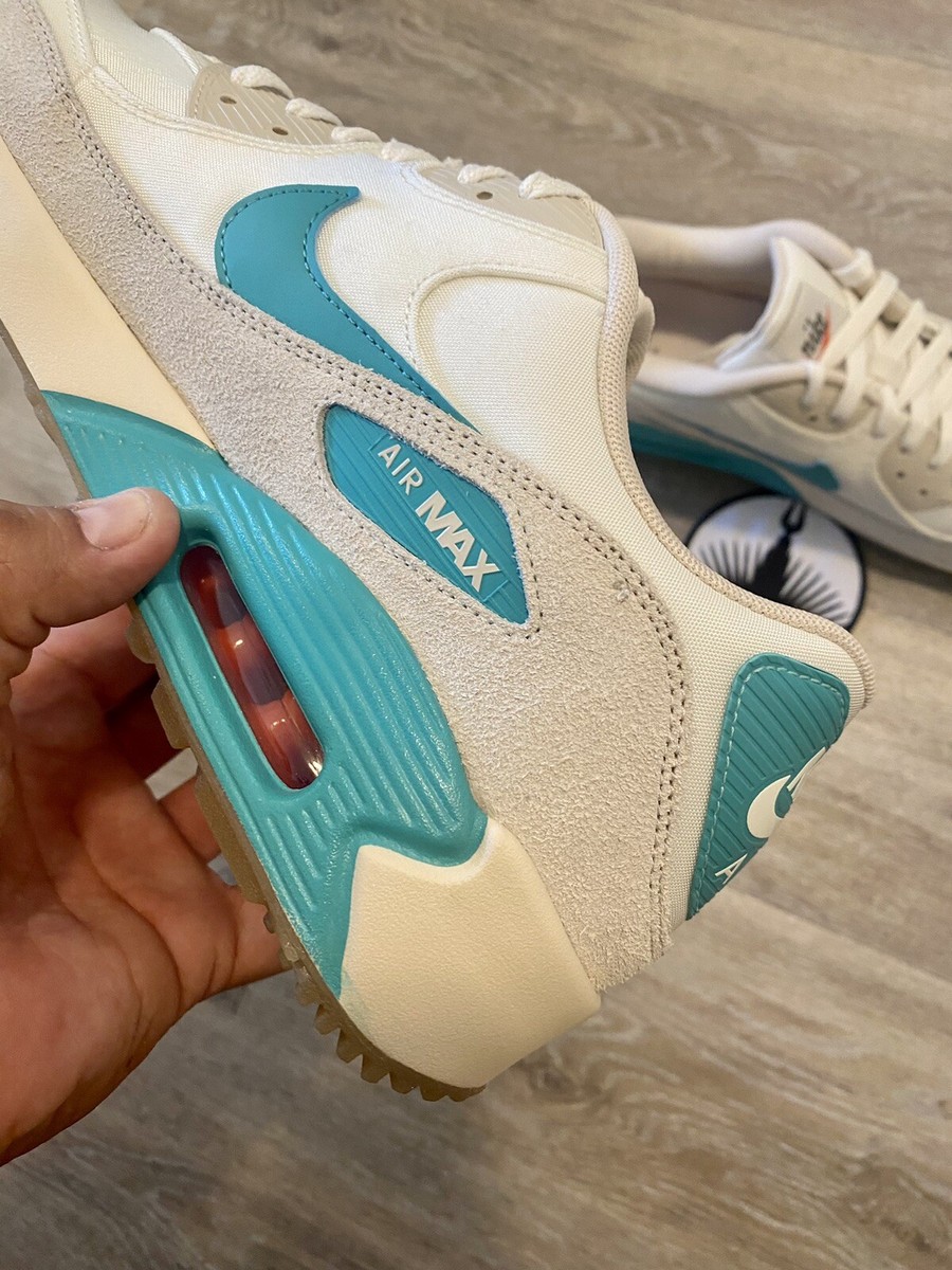 Size 9.5 - Nike Air Max 90 Golf Washed Teal for sale online
