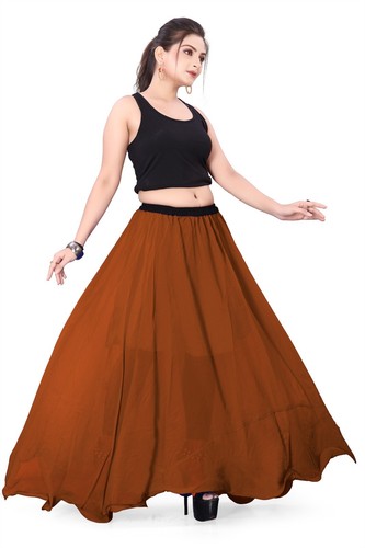Ballet Dance Wear Half Circle skirt Belly Dance Chiffon Casual Party Wear C13 - Picture 46 of 156
