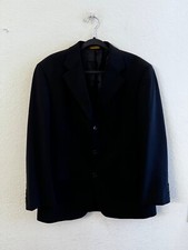Brooks Brothers 346 stretch wool black blazer mens size 41 R