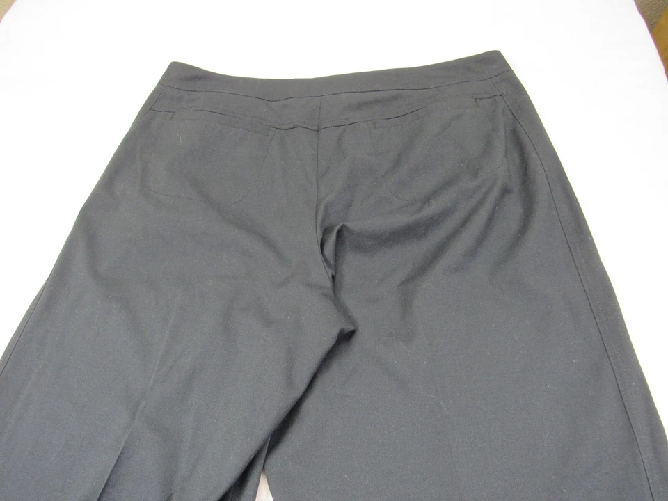 Pantalones para mujer TAIL TECH 12 [34W 42 caderas 31L] negros golf bolsillos con cremallera rectos Foto 3 de 4