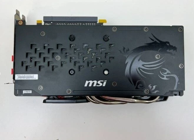 MSI AMD Radeon RX 480 RX 480 GAMING 4G 4GB GDDR5 PCI Express 3.0 x16
