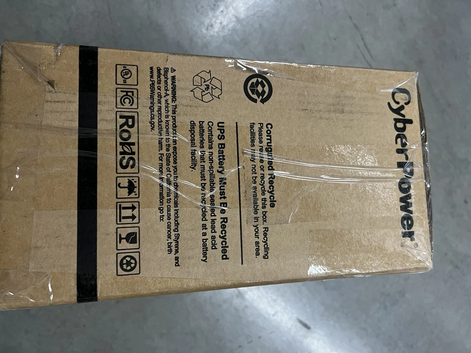 CyberPower CP1000PFCLCD Pure Sinewave 1000VA/600W UPS System - Image 2 of 4