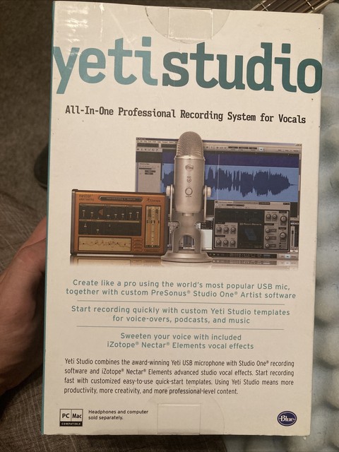 Blue Yeti Studio Condenser Wired Professional Microphone For Sale Online Ebay