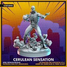 Cerulean | 40mm Crisis Protocol | Tabletop Gaming | Tabletop Miniature |