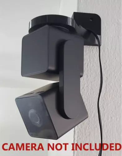 WYZE CAM PAN V3 Black Corner Mount Wall Bracket for Hanging Security Camera