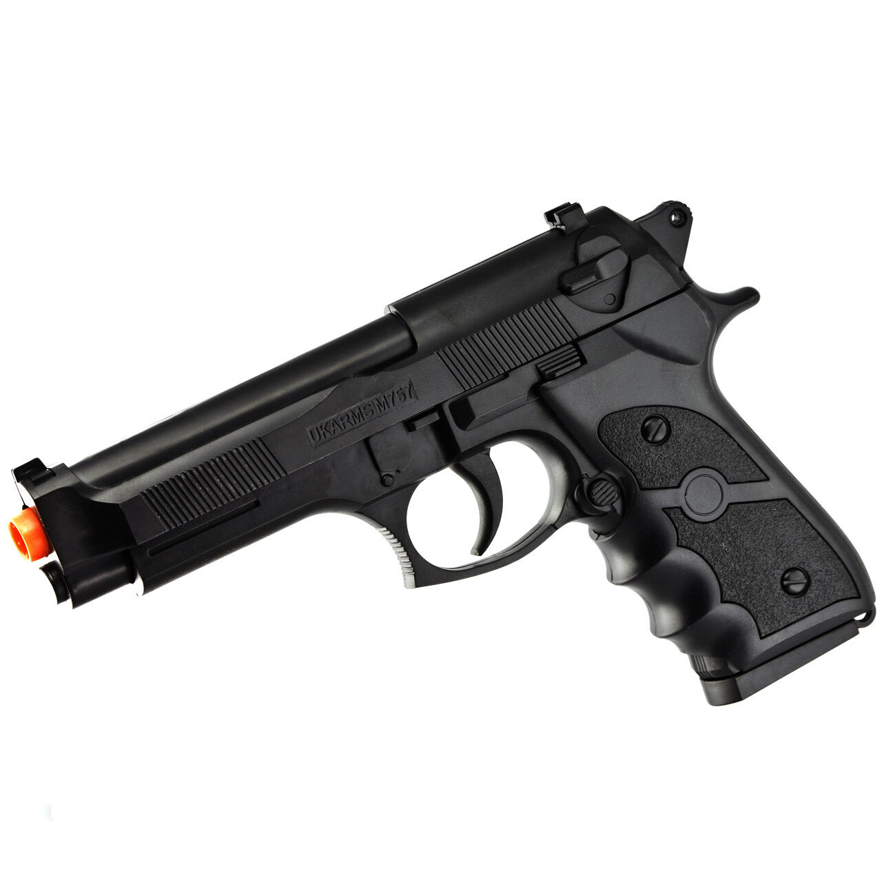 Pistola Airsoft Beretta 92 Spring - Plástico - Toy - Calibre 6,0mm