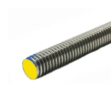 3/4"-10 TPI x 18 inches, 316 Stainless Steel Fully Threaded Rod, Course, RH