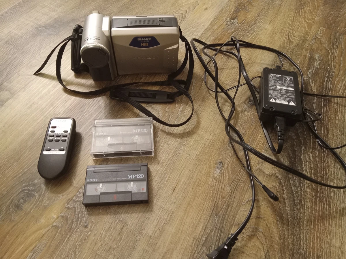 Sharp Viewcam Silver Hi8 Camcorders for sale | eBay