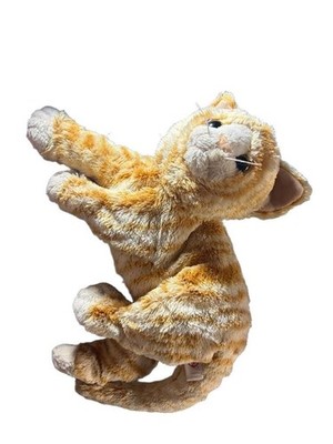 Ty Classic Cobbler Orange Tabby Cat Stuffed Animal Plush