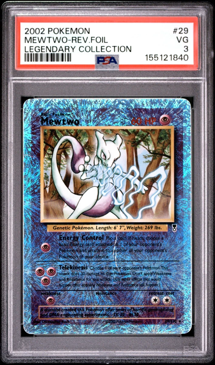 Pokémon PSA Individual Legendary Collection Trading Cards for sale