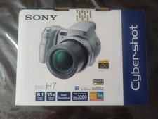 Sony CyberShot DSC-H7 8.1MP 15x Digital Camera - Black
