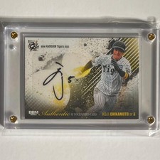 Bbm Hanshin Tigers Koji Chikamoto Autograph Card 2025 50 Signed Baseball