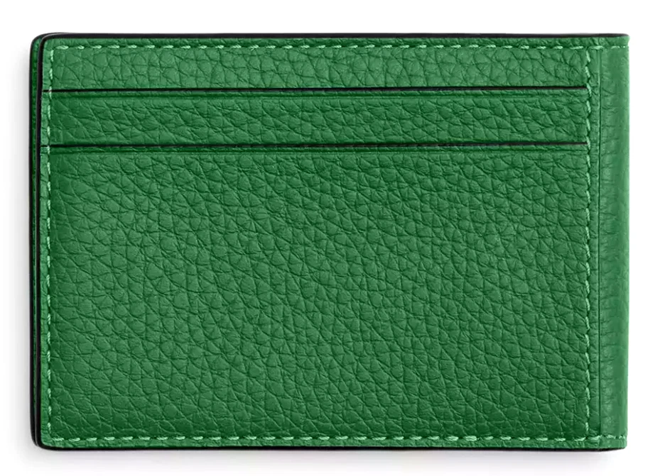 💚Coach Compact Billfold Wallet - CM167 Kelly Green Refined Pebble Leather - NWT - Image 3 of 4