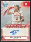 2025 Bowman Best University Kaylene Smikle Best of Auto #BA-KS Terrapins